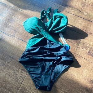 Cupshe Carly Colorblock One Piece Swimsuit